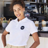 POLO FEMME PERSONNALISÉ BLANC FRUIT OF THE LOOM® 'MILFORD'