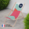 TRANSAT CHILIENNE PERSONNALISABLE EN BOIS 'LONG ISLAND'   EXPEDITION EXPRESS 96H
