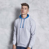 SWEAT SHIRT A CAPUCHE MIXTE PERSONNALISÉ JUST HOODS® 'VARSITO' 