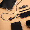CABLE DE CHARGE 5EN1 SCX® PERSONNALISÉ LOGO LUMINEUX  'KIPA SMART'