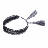 BRACELET FANTAISIE TISSE PERSONNALISABLE 'VOGUA'