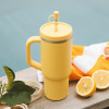 MUG ISOTHERME AVEC POIGNEE QWETCH® PERSONNALISABLE 'TRAVEL CUP'