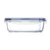 LUNCH BOX EN VERRE LUMINARC 1.2L PERSONNALISABLE 'PURE BOX ACTIVE'