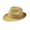 CHAPEAU DE PAILLE PERSONNALISABLE 'COBOCHIC PAILLE'