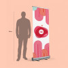 ROLL UP ECONOMIQUE PERSONNALISE 'ANIMATION ECO'