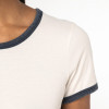 TEE SHIRT CONTRASTE FEMME PERSONNALISE 'RINGA'