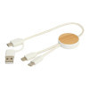 RAPIDE 4J   CABLE DE CHARGE PERSONNALISE 'ONTARIA COURT BOIS'