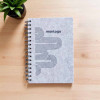 CARNET A5 FEUTRINE PERSONNALISABLE 'BONNIE SPIRALE'