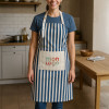 TABLIER RAYE PERSONNALISE 'KUIRTAL'