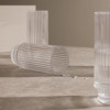 SET 4 VERRES NERVURES 36CL PERSONNALISABLE 'VIVIANE'