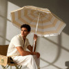 PARASOL DE PLAGE PERSONNALISE 'PARISO BICOLORE'