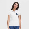 POLO PERSONNALISABLE FEMME BLANC 'PRIME'