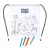 SAC A COLORIER PERSONNALISABLE 'KIDDY CORDE'