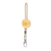 PORTE CLE BAMBOU AVEC CORDON PERSONNALISABLE 'CALIM'