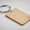 PORTE CLE PERSONNALISABLE EN BAMBOU 'BASTAYA'