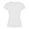 TEE SHIRT COL V FEMME BLANC PERSONNALISABLE 'VICTORIA'