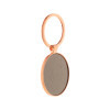 PORTE CLES EN METAL PERSONNALISE 'ANTONETTA ROND'