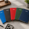AGENDA SEMAINIER 18X26 RIGIDE PU PERSONNALISABLE 'GRAND LUGGI'