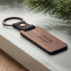 PORTE CLE PERSONNALISABLE EN NOYER 'RETALY PLUS'