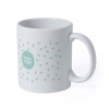 TASSE CERAMIQUE PERRSONNALISE 350 ML 'CORES BLANC'