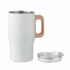 MUG ISOTHERME PERSONNALISABLE INOX RECYCLE 350ML 'JORNA MAX'
