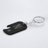 PORTE CLE ALU RECYCLE PERSONNALISABLE 'PLAKI DECAPS'