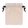 POCHON EN COTON AVEC RUBAN VELOURS PERSONNALISABLE 'TEVOC'
