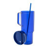 MUG RPET POIGNEE ET PAILLE 1.2L PERSONNALISABLE 'TRADRINK'