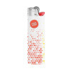 BRIQUET PERSONNALISABLE BIC® PUFFY RELIEF 'FIREFLAMME'