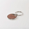 PORTE CLE EN PU RECYCLE PERSONNALISE 'ANGELOS ROND'