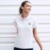 POLO FEMME PERSONNALISABLE BLANC 'TERIM 220'