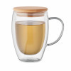MUG VERRE PERSONNALISABLE DOUBLE PARROI 350 ML 'AFTA'