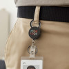 PORTE BADGE DEROULEUR PERSONNALISE 'SHAKI METAL'