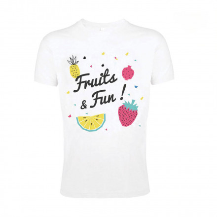 TEE SHIRT HOMME 'REGENT FIT' BLANC 150 GR/M²