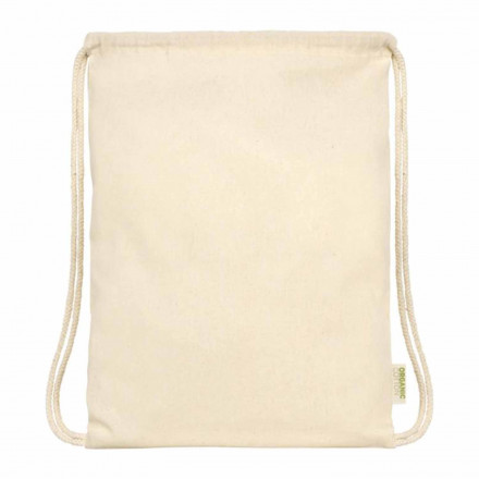 SAC A DOS PUBLICITAIRE EN COTON 'RHIDA' BIO 100 GR/M²