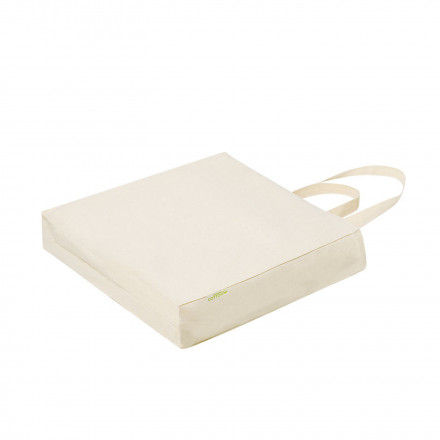 TOTE BAG COTON BIO PERSONNALISABLE AVEC SOUFFLET 'LARGO' 150G/M2