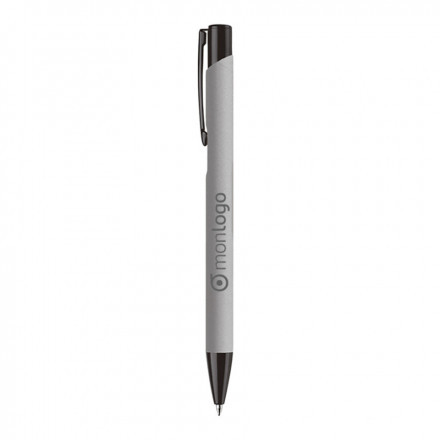 STYLO PUBLICITAIRE EN ALUMINIUM 'BLACK SOFT'