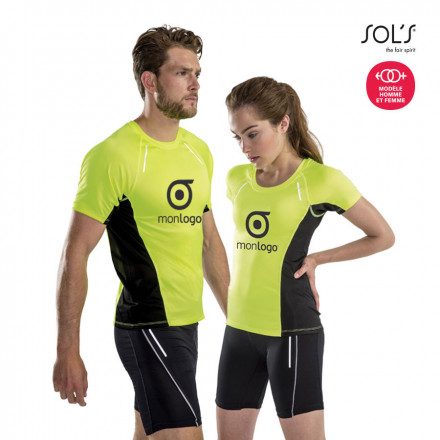 TEE SHIRT PROMOTIONNEL RUNNING HOMME 'SYDNEY' 180GR/M²