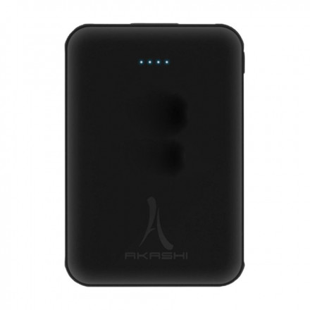 BATTERIE DE SECOURS PUBLICITAIRE 10 000 MAH 2 PORTS USB AKASHI® 'COPER'