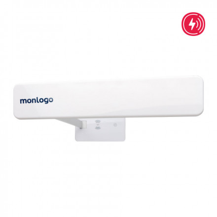 LAMPE DE BUREAU ET CHARGEUR INDUCTION PUBLICITAIRE 5W 'LIGHTCHARG'