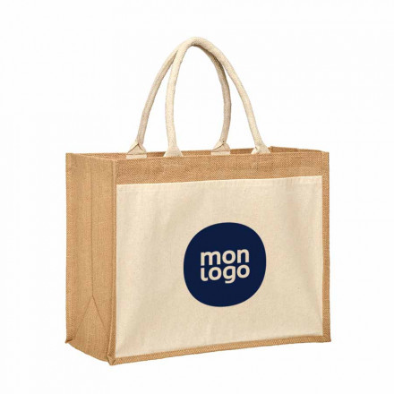 SAC PERSONNALISABLE COTON JUTE 'RAKOVICA'
