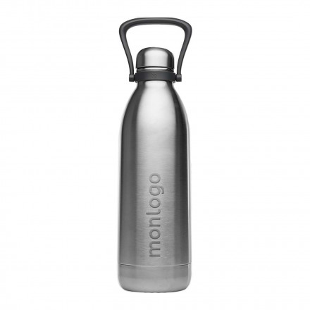 BOUTEILLE ISOTHERME PERSONNALISABLE INOX '1,5L QWETCH®'