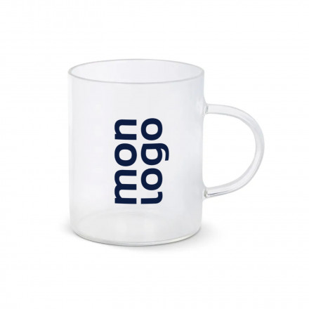 MUG VERRE 180 ML PERSONNALISABLE 'ACTYVO'