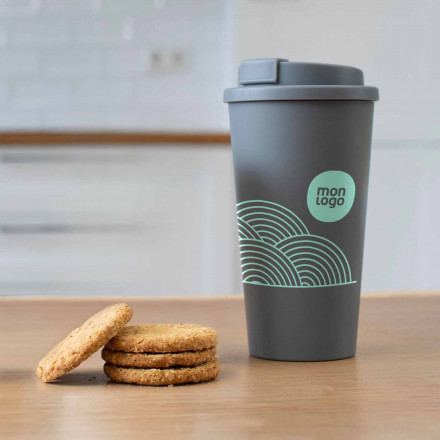 MUG PERSONNALISABLE EN PP 450 ML 'TOKIA'