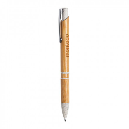 STYLO À BILLE PERSONNALISÉ EN BAMBOU 'EMILIA' 