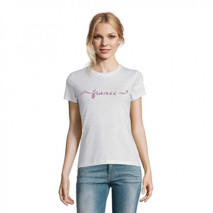TEE SHIRT PUBLICITAIRE FEMME 'IMPERIAL SUPPORTER'