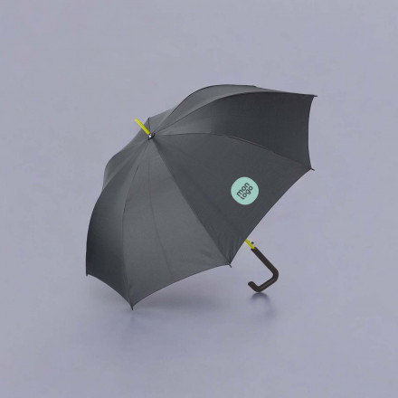 PARAPLUIE POIGNEE CARREE PERSONNALISABLE 'CANCAN'