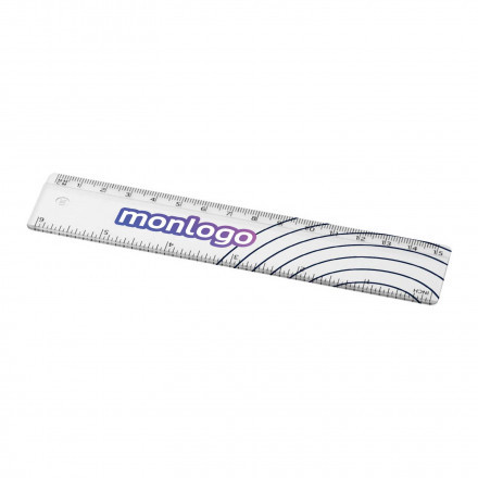 RÈGLE PERSONNALISÉE EN PLASTIQUE 15 CM 'RULER'