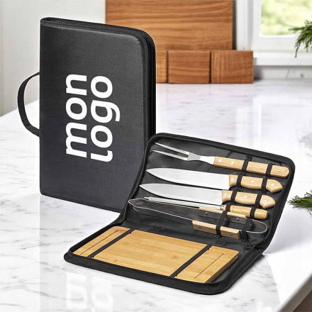 SET BARBECUE PUBLICITAIRE 6 PIECES 'RIBS'