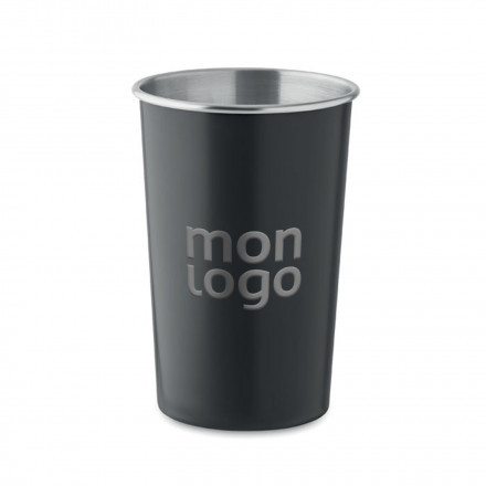 GOBELET ACIER INOX PUBLICITAIRE'SAMILO RECYCLE'